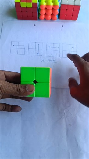 Learn the Easiest 2x2 Method 🧠 | Beginner Perfect! #shorts