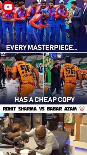 Rohit Sharma’s Iconic WC Walk vs. Babar Azam’s PSL Walk | The Difference!