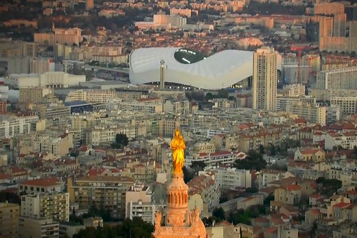 De la Bonne Mère au stade Vélodrome