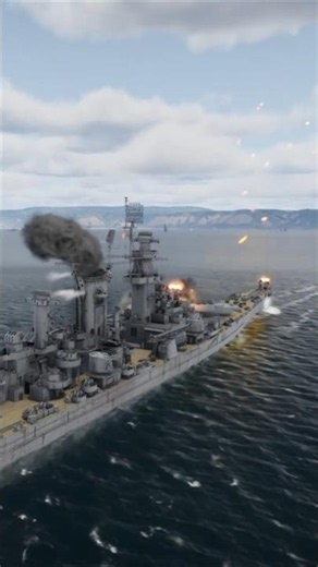Zero aircraft vs US Battleship AA: Who wins? #gaming #shorts #viral