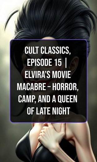 Cult Classics, Episode 15 | Elvira’s Movie Macabre – Horror, Camp, and a Queen of Late Night