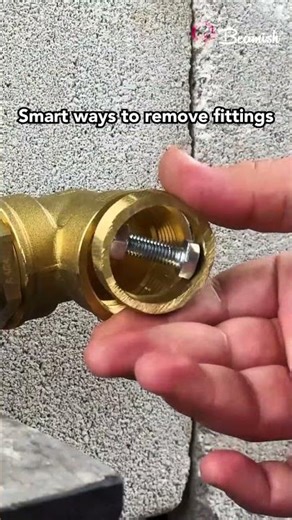 Smart ways to remove fittings #easy #fittings #remove #trick