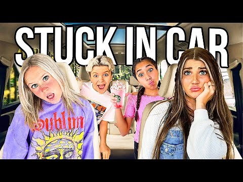 STUCK IN A CAR Ride With My SiBLiNGS for 4 HRS! *help me*
