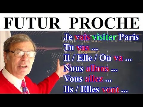Futur proche et conjugaison française en cm1 cm2 et FLE