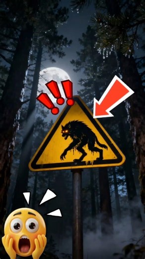 see this sign? Turn back and run for your life 😱