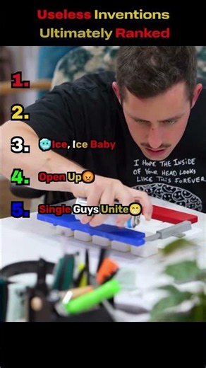Useless Inventions Ultimately Ranked💀💀 #ranking #funny #inventions