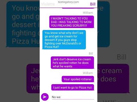 William Ruins Mom's Birthday | Violette1st textstory 