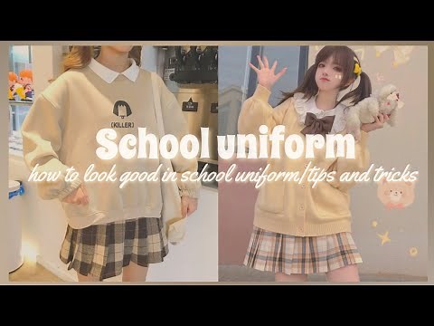 How to LOOK GOOD in your school uniform| tips & tricks 2023
