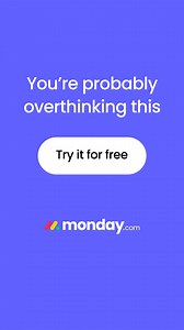 Happens to the best of us. No worries! Start your free trial and see why most of the F500 use monday.com. Let’s do it 💪 | monday.com