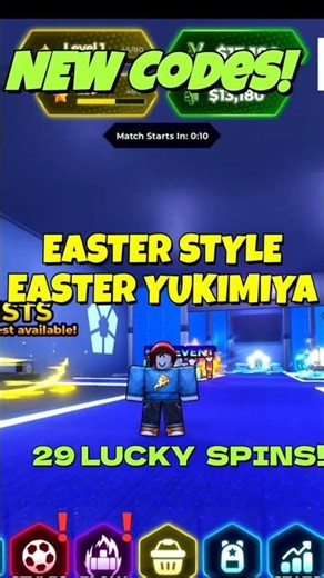Blue Lock Rivals Codes - Codes For Blue Lock Rivals EASTER EVENT