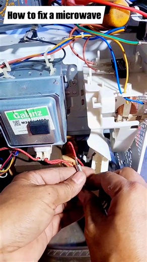 How to fix a microwave that has power but won't heat up #microwave #MicrowaveOven #MicrowaveRepair | Baltazar M. Caducio