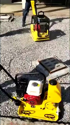 Hand Vibrating Plate Tamper Compactor Machine Earth Compactor 160KG Vibrating Plate Compactor with Diesel Gasoline Engine