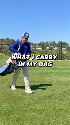 What I carry in my golf bag | Sebastiane