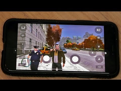 Playing GTA 4 on iPhone X (HOW TO)