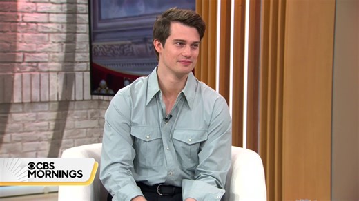 What was hardest thing Nicholas Galitzine had to learn for #MaryandGeorge on STARZ? He tells CBS Mornings about everything he learned for the role — and shares what makes his upcoming movie with Anne Hathaway unique and original. | CBS Mornings