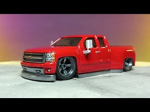 NOT A RESTORATION OF HOT WHEELS CHEVY SILVERADO JUST CUSTOM