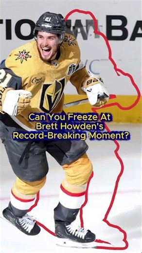 Brett Howden Sets 14th Golden Knights Playoff Goal Record