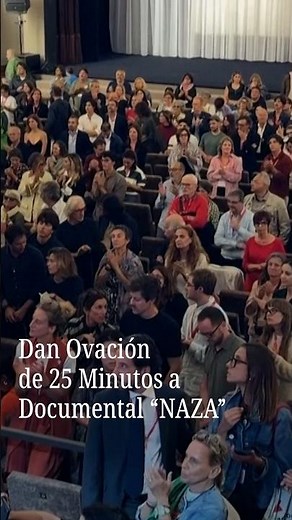 Dan ovación de 25 minutos a documental “NAZA”
