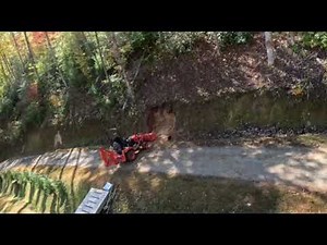 Root cellar Hobbit House construction. Part 1 digging out the side of the mountain