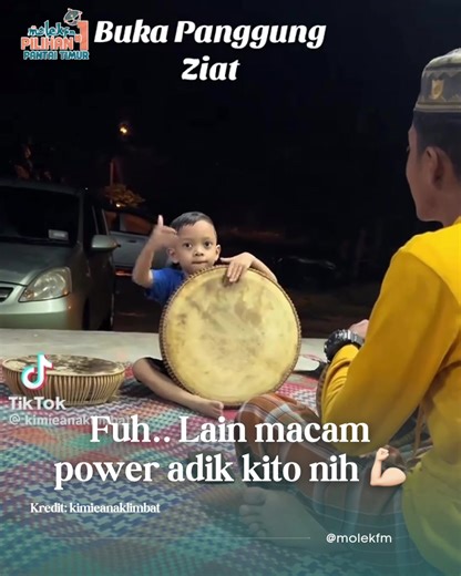 Kemah Molek: Adik Kito Main Seronok! 😍