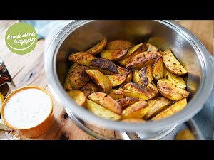 AMC Rosmarinkartoffeln mit Kräuterdip