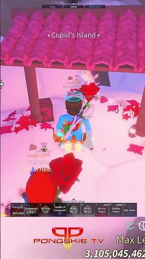 Obtaining Cupid Bow - #RobloxFisch #pongskietv #Roblox #Fisch #Fyp