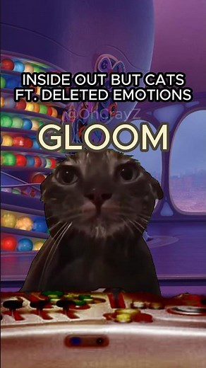 CAT MEMES: DELETED INSIDE OUT EMOTIONS #insideout #insideout2 #cat #catlover #catvideos
