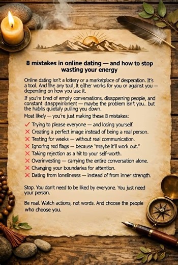 8 mistakes in online dating #psychology #love#amazingfacts#motivation #mindset#success#facts#online