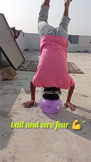 Insane Head Balloon Burst Challenge! Headstand Pro 😂🎈 #shorts #balloonfun