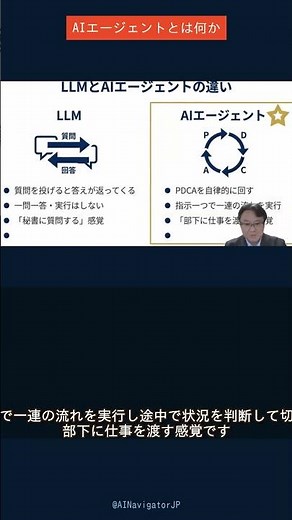 ChatGPTしか使ってない人へ｜AIエージェントとの違い #Shorts