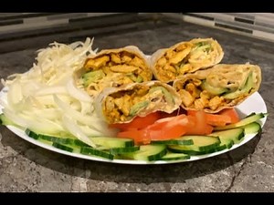 Easy Healthy Chicken Wrap recipe - Chicken Wraps Recipes Healthy - - Mom’s Kitchen
