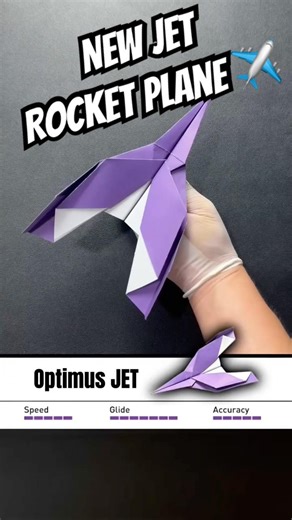 How to make homemade origami paper jet ✈️ #diy #craft #origami #paper #diycraft #shorts #craftideas