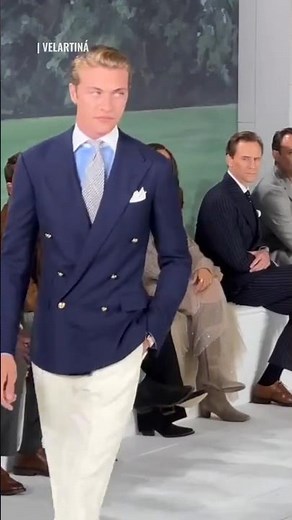 Lucky Blue Smith The Ralph Lauren NYFW Show | #runway #fashion #ralphlauren