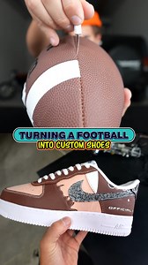 260K views · 7.6K reactions | Custom Shoes Made from a Football! | MARKO | Facebook