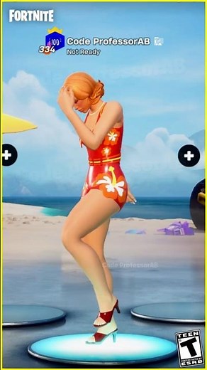 *New* Fortnite Bikini Bottom Ice Spice Skin Dance Monkey Emote 🍑😜😍 Jiggle Physics Icon Series 😱🔥