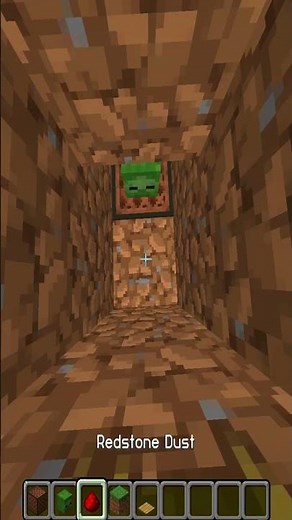 Minecraft: Zombie Sound Prank #minecraft #shorts