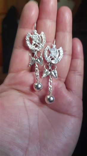 Aretes Típicos de Plata de Guatemala