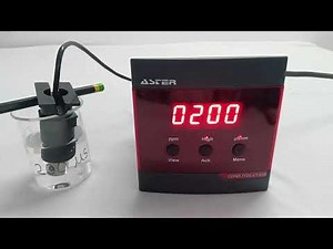 Aster CT 650 / CI 550 Conductivity Meter Calibration Video