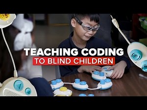 New tech teaches coding to children who are blind