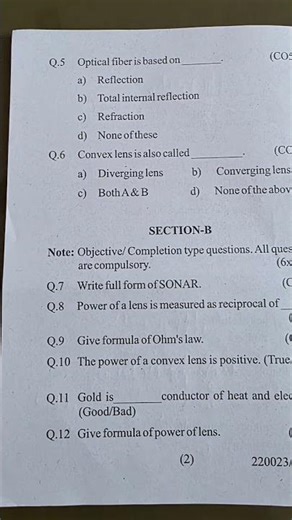 Applied Physics-II PYQ #exam #civilxpress #civil #physics