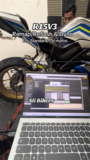Remap and Dyno Yamaha R15V3 ECU for Peak Performance