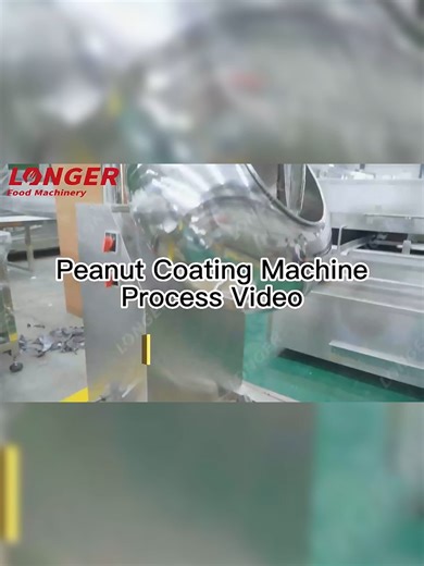 Máquina de Revestimiento de Cacahuetes Eficiente