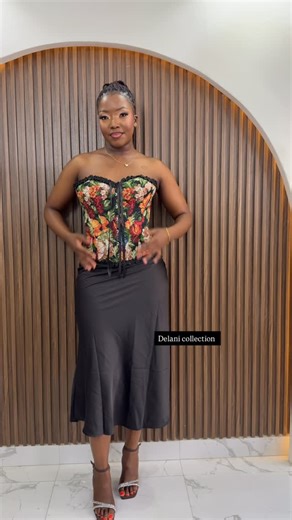 Delani Collections | NEW DROP 😍😍😍😍 Shop our new corset |2500 and pair it with our silk skirts |3000 📍Sawa mall B1/B15 | Instagram