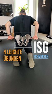 💌 Kommentiere mit ISG und erhalte mehr Infos in dein Postfach 👋 Schmerzen im ISG können sehr vielseitig sein. Probiere diese Übungen um dir selbst zu helfen 🙏🙂 - Übung 1: Beine nach links und rechts schwenken/kippen (mind. 15 Wdh. pro Seite) - Übung 2: Becken kippen in Rückenlage (mind. 15 Wdh.) - Übung 3: Gestreckten Bein in Bauchlage nach oben (mind. 15 Wdh. pro Seite) - Übung 4: Bridging mit Ball oder Kissen zwischen Beinen (mind. 15 Wdh. pro Seite) Führe alle Übungen mindestens in drei S