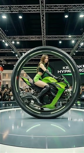 Kawasaki’s Futuristic Motorcycle Stole the Show! Unbelievable Design
