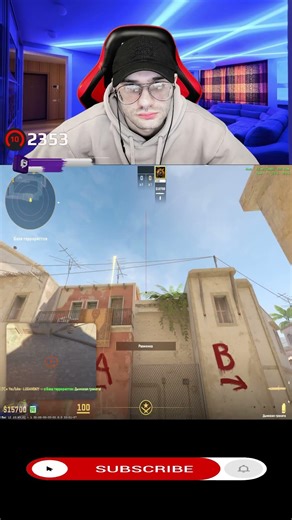 4 Smokes mid on mirage #cs2 #counterstrike #кс2 #smoke #mirage #gaming #shorts