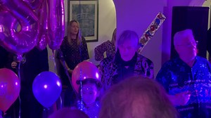 Mick Avory celebrating his 80th last night with family and friends. Long live The Kinks! | 60s Around Sounds Music