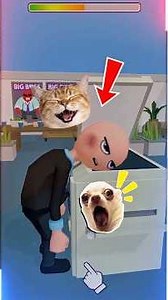 Ultimate Office Stress Relief! 😂🏏#animation #gaming #CrazyOffice #SlapAndSmash #shortvideo