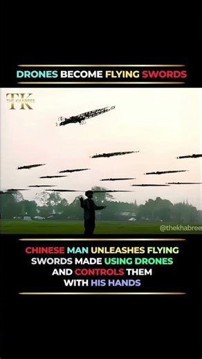 Drones Turned Into Flying Swords