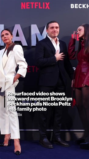 Awkward Family Moment at Brooklyn Beckham and Nicola Peltz Premiere